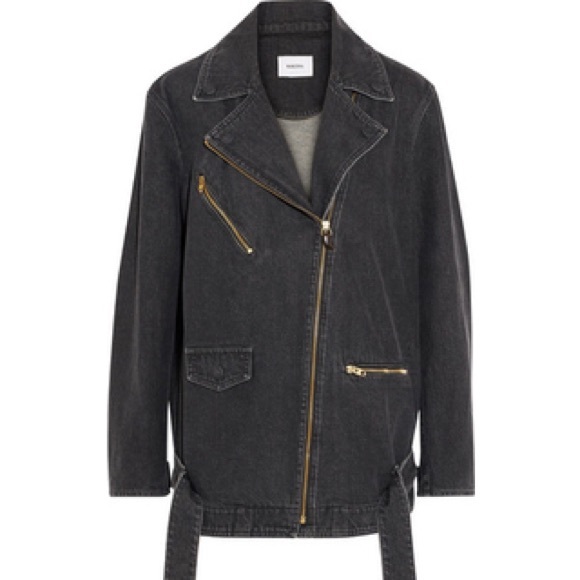 nanushka denim jacket